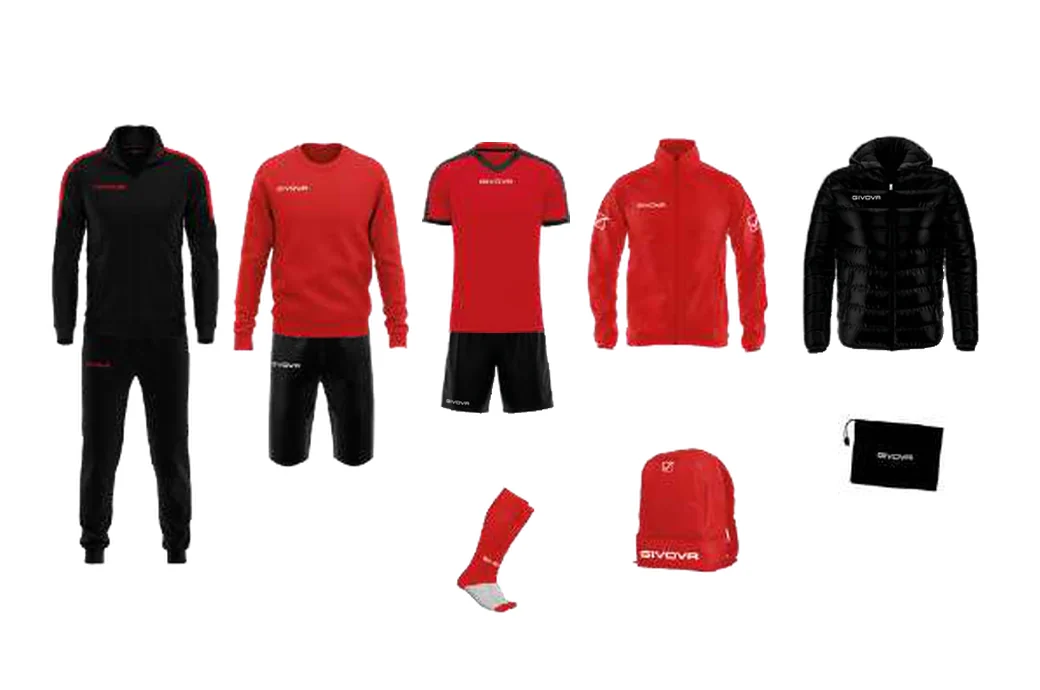 Pack Revolution GIVOVA — rouge et noir