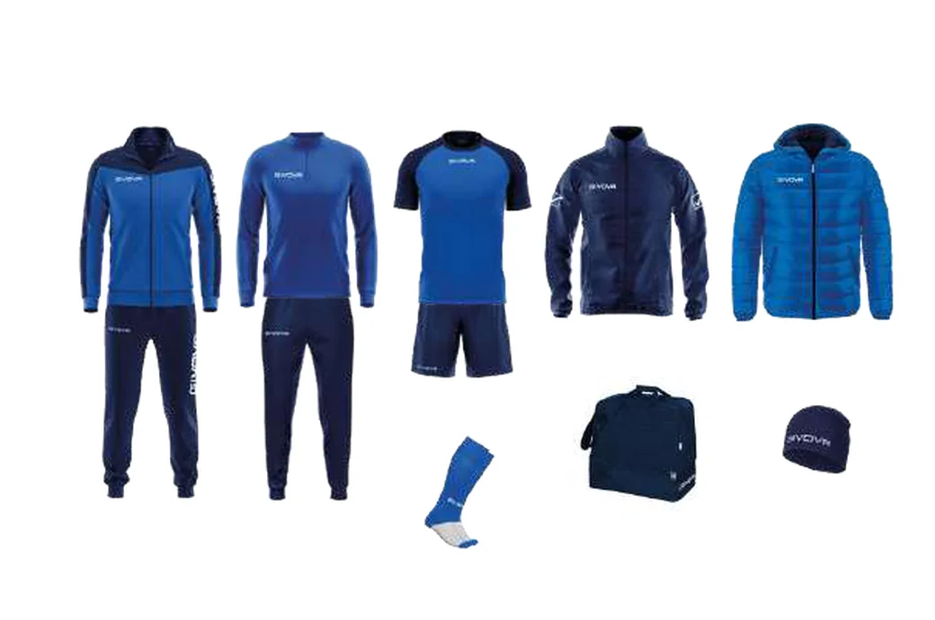 Pack club GIVOVA Roma, composition de tenues et équipements football