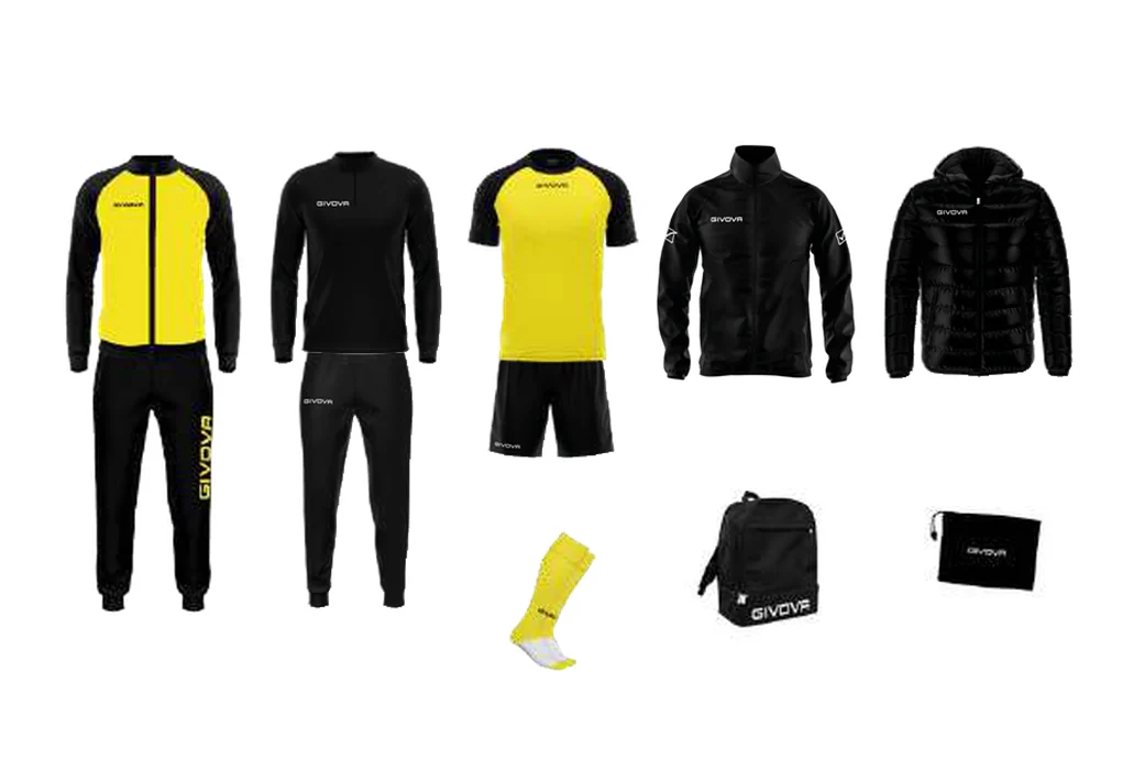 Pack Cuba GIVOVA — jaune et noir