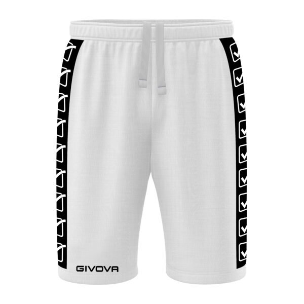 Bermuda Givova BA04, coloris blanc, code couleur 0003