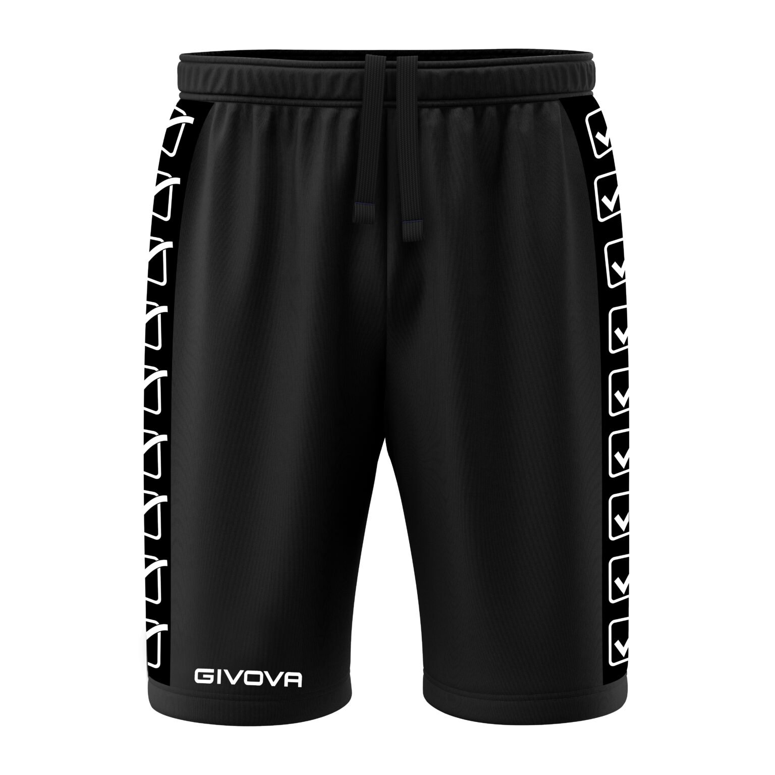 Bermuda Givova BA04, coloris noir, code couleur 0010
