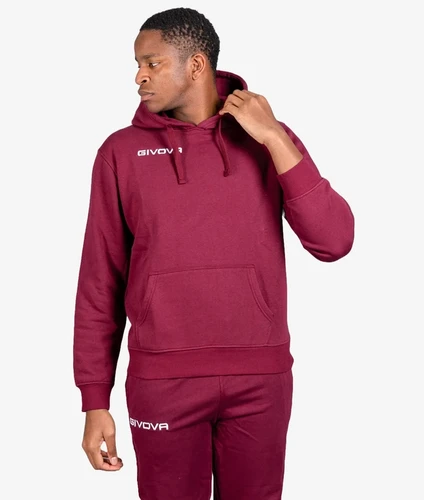 Sweat Givova MA012 GRENAT code couleur 0008