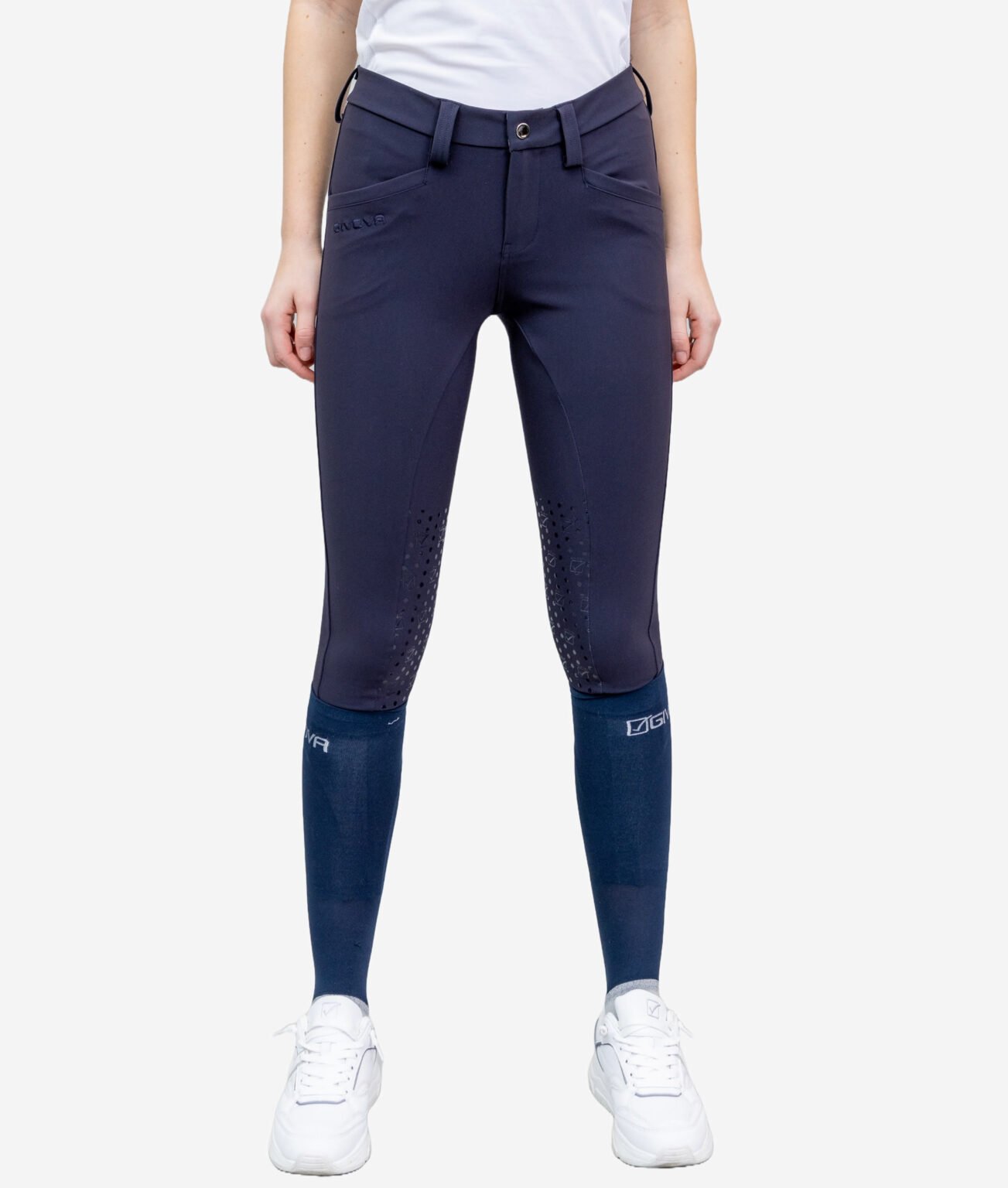 Pantalon d’équitation femme Givova Horse Half Grip