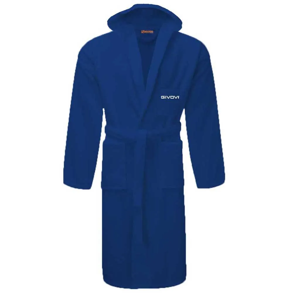 Peignoir adulte Givova Spugna Cinigliato bleu ACC13-0004