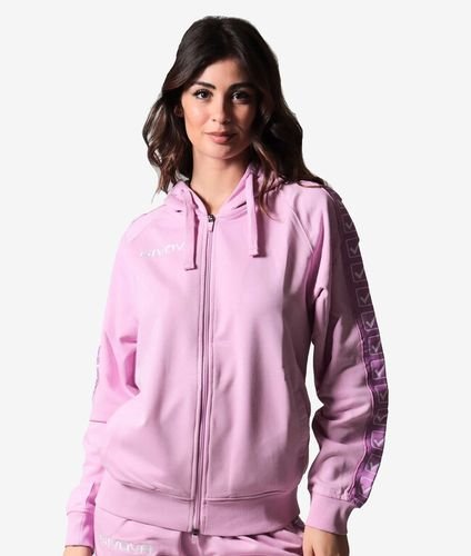 Sweat zippé Givova BAND BA014-ZIP ROSE CLAIR