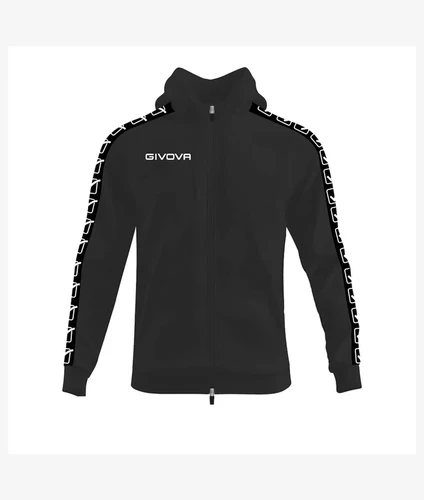 Sweat zippé Givova BAND BA014-ZIP NOIR NOIR