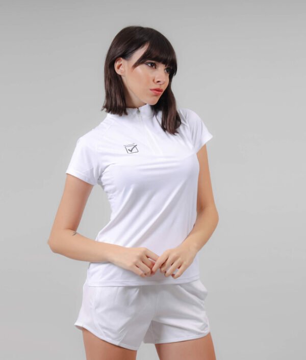 T-shirt femme GIVOVA COREA FIT018, coloris BLANC, code fournisseur 0003