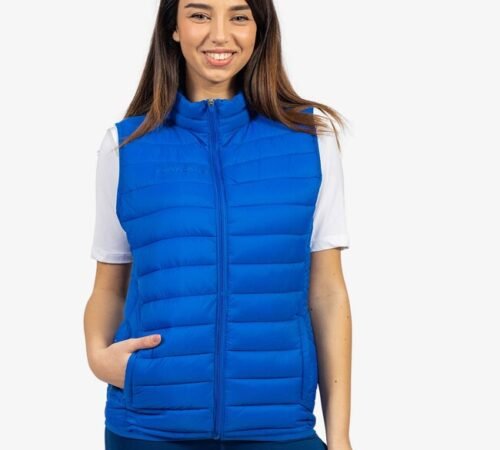 Veste sans manches GIVOVA Grèce G017FS coloris BLEU AZUR référence 0002