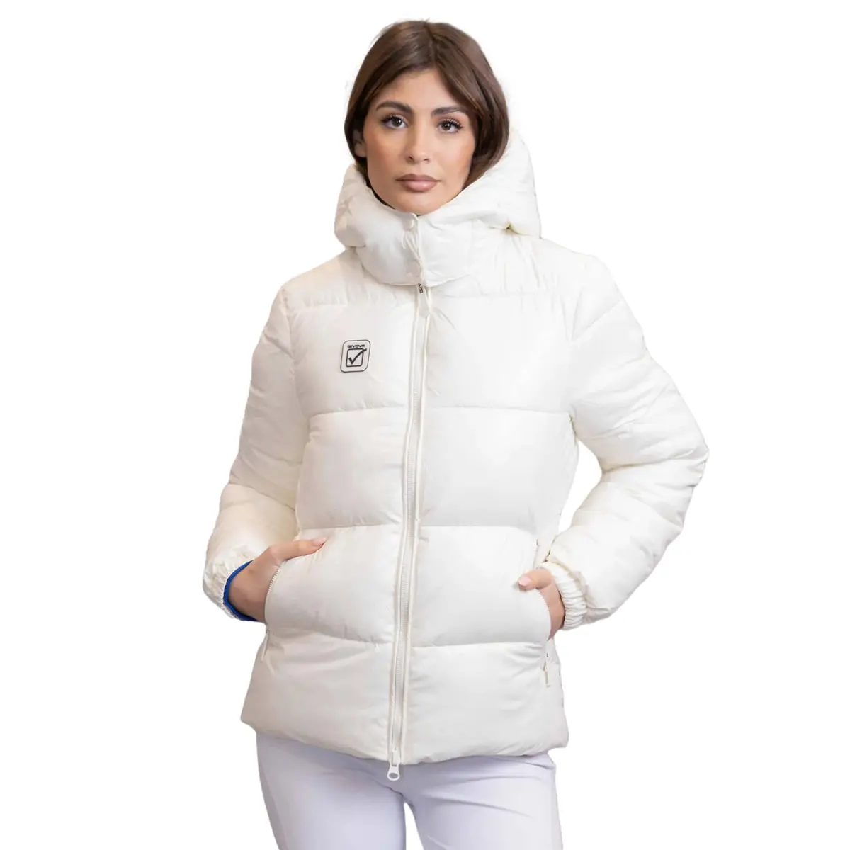 Doudoune GIVOVA G034 coloris BLANC CASSÉ code 0090