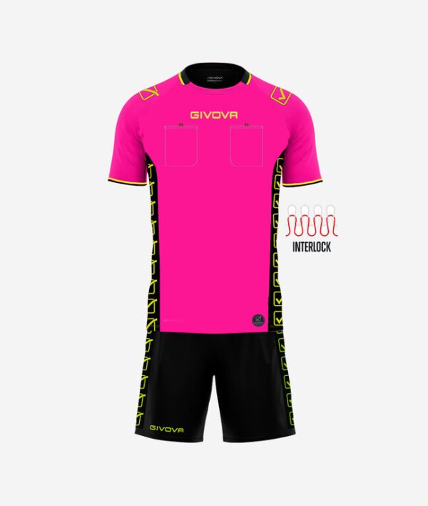 Ensemble arbitre GIVOVA KITA09 coloris FUCHSIA code 0006