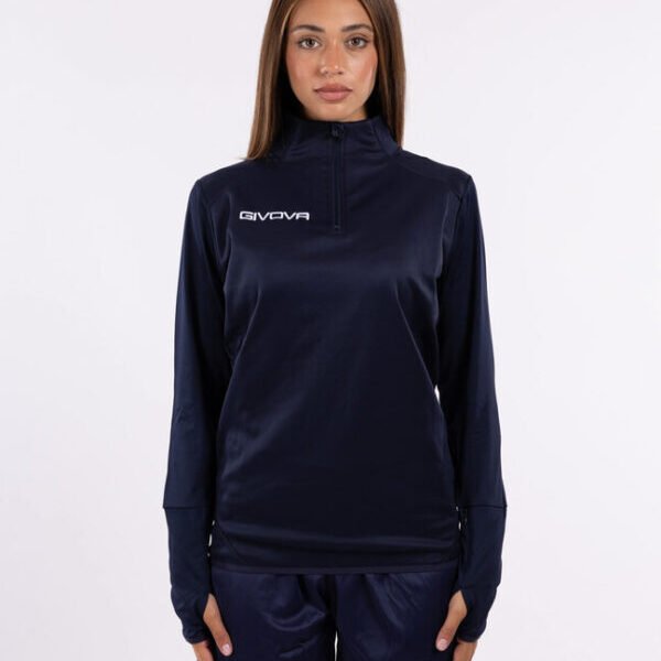 Haut technique Givova HALF zippé ARMY