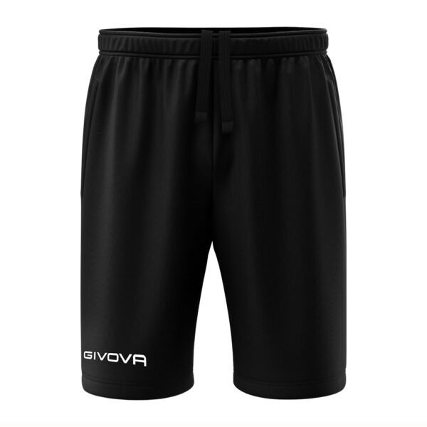 Bermuda GIVOVA ONE en polaire P021 noir, coloris 0010