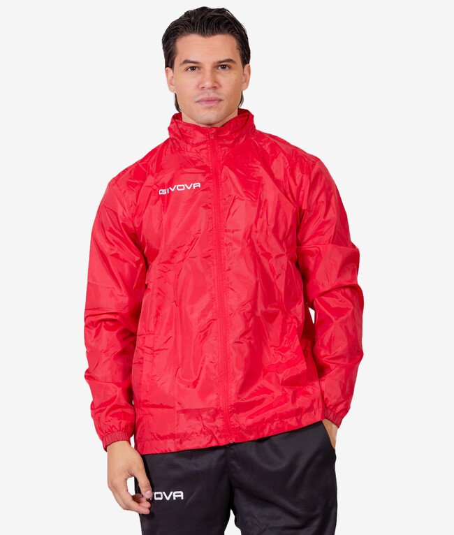 Veste imperméable GIVOVA RAIN MASTER RJ010, coloris ROUGE, code 0012