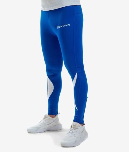 Pantalon Givova Running Long LR03 BLEU AZUR