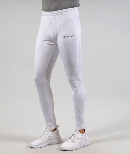 Pantalon Givova Running Long LR03 BLANC