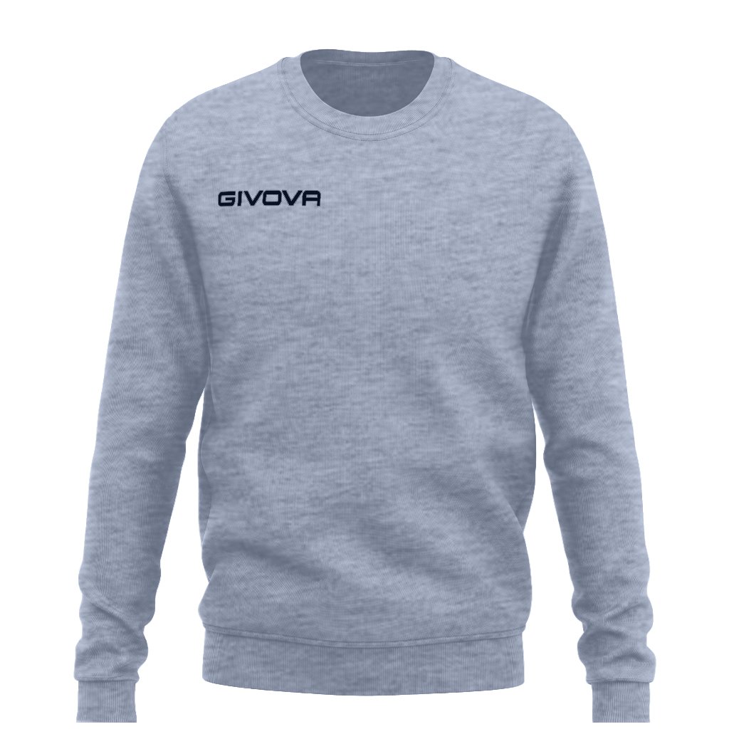 Sweat col rond Givova MA025 gris foncé code 0023