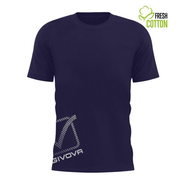 T-shirt Givova coton Reflective MA029 BLEU