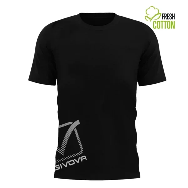 T-shirt Givova coton Reflective MA029 NOIR