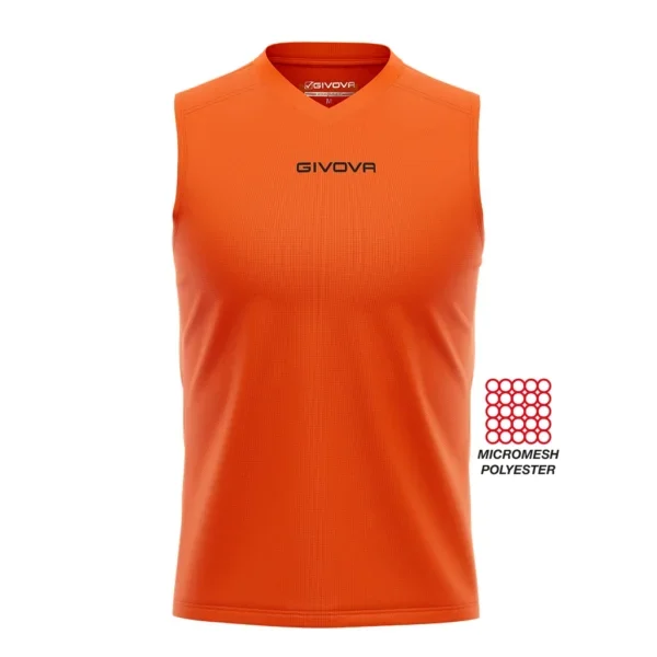 Débardeur Givova ONE MAC02 orange code 0001