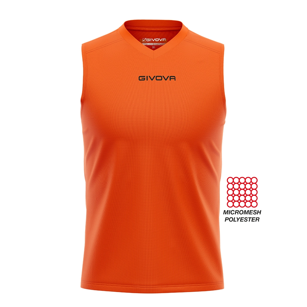 Débardeur Givova ONE MAC02 orange code 0001