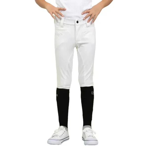 Pantalon enfant Givova Horse No Grip blanc code 0003