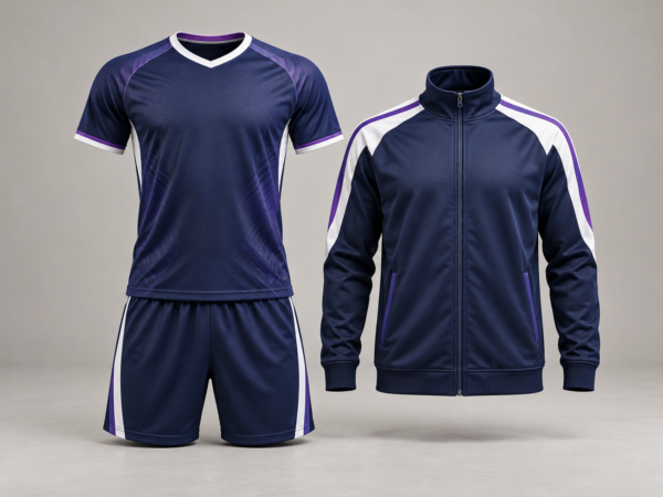 Tenue de football de club et survêtement d’équipe